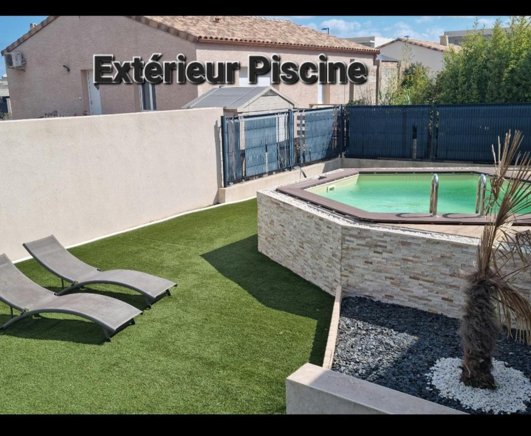 Maison 8 Couchages Clim, Plage A Pied, Petite Piscine ปอร์-ลา-นูแวลล์ ภายนอก รูปภาพ